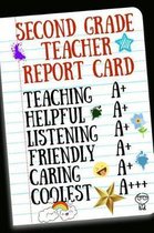 Second Grade Teacher Report Card