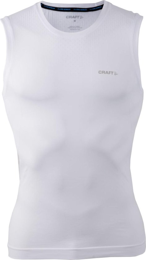 Craft Stay Cool Seamless - Loopshirt - Heren - Maat S  - Wit