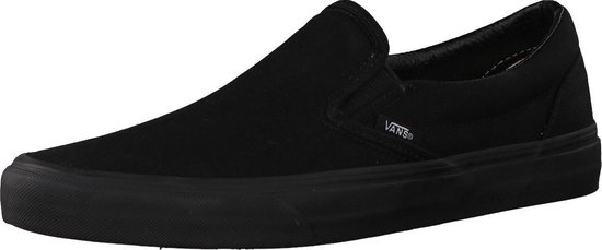 vans classic black on black