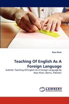 Teaching Of English As A Foreign Language