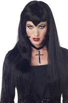 Gothic vampier pruik voor vrouwen - Verkleedpruik