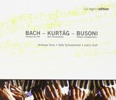 Andreas Grau & Götz Schumacher - Bach - Kurtág - Busoni (CD)