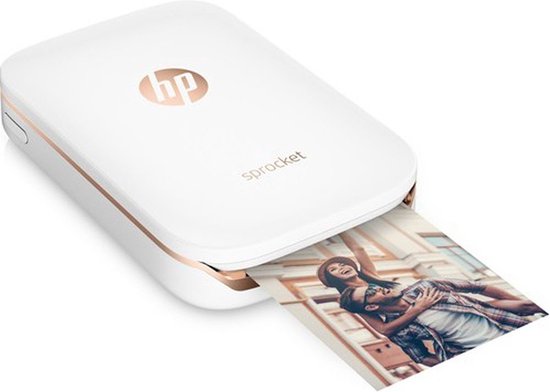 HP Sprocket - Mobiele Fotoprinter - Wit