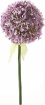 Kunst Sierui / Allium lila 70 cm - kunstbloem