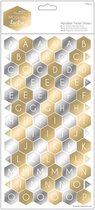 Alphabet Thicker Stickers (168pcs) - Modern Lustre