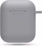 Hidzo hoes voor Apple's Airpods - Siliconen - Grijs