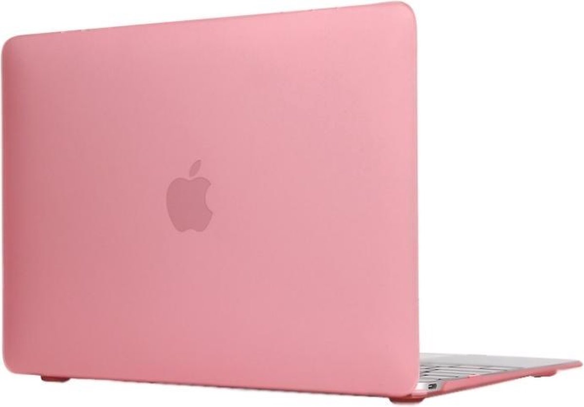 Macbook 12 INCH Case Cover Hoes (A1534)| + Dust Plugs|Roze / Pink