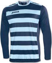 Joma Europa II Shirt Korte Mouw - Marine / Lichtblauw | Maat: L