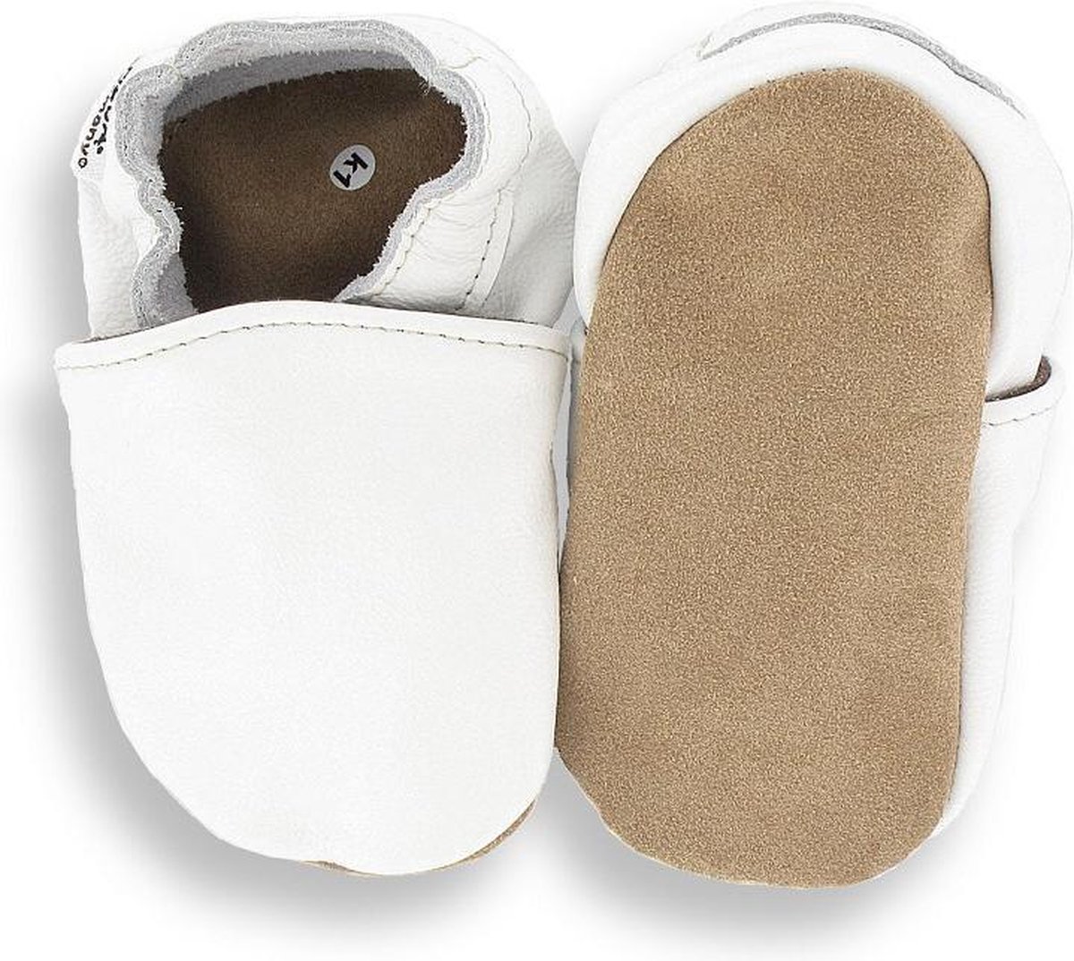 Hobea babyslofjes Taufschuhe wei� -25 (16 0 cm)