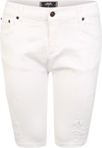 Siksilk jeans White Denim-Xxl (38)