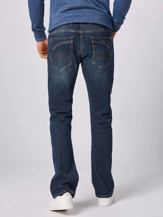 LTB Jeans Roden Heren Straight Jean - Donkerblauw - Lane Wash