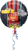 AMSCAN - Aluminium Cars 3 ballon met muziek - Decoratie > Ballonnen