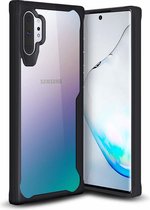 Anti Shock case geschikt voor Samsung Galaxy Note 10 Plus + glazen screen protector
