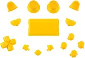PS4 controller button replacement set geel