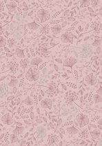 Cadeaupapier met takken, Roze K601757-2- Breedte 60 cm - 200m lang
