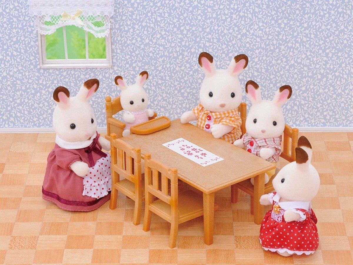 Sylvanian Families 4506 eettafelset-poppenhuisinrichting — afbeelding 11