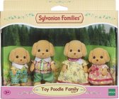 Sylvanian Families 5259 familie poedel-fluweelzachte speelfiguren