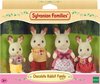 foto van Sylvanian Families familie chocoladekonijn 4150