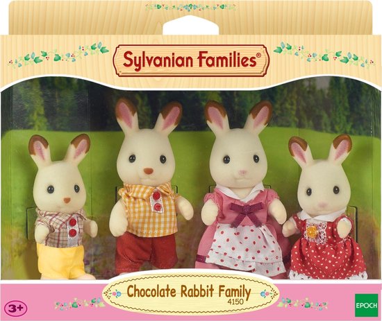 Sylvanian Families familie chocoladekonijn 4150 bol.com