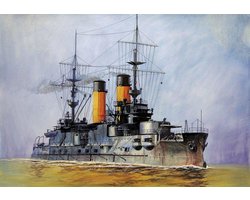 Omslag van Zvezda Modelbouwpakket Schepen - 9027 Russian Battleship Borodino Plastic - 1:350 - Modelbouw