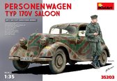 Miniart - Personenwagen Typ 170v Saloon (Min35203) - modelbouwsets, hobbybouwspeelgoed voor kinderen, modelverf en accessoires