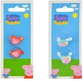 2-Delige Peppa Pig kinderringen set - Multi