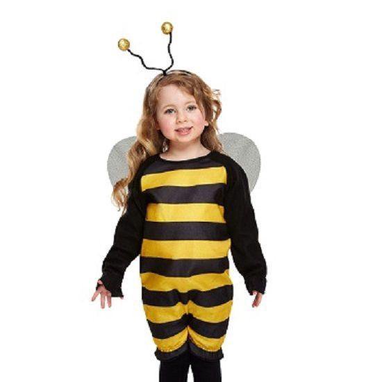 Onderwijs Efficiënt mengen KINDEREN PEUTERS 2-delig Schattig Bijen Kostuum, bestaande uit:  Streepjespak met... | bol.com