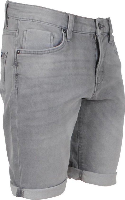 Cars Jeans - Heren Jeans Short - Stretch - Tucky - Grey Used | bol.com