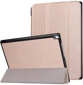 Lenovo Tab 4 10 Plus hoes - Tri-Fold Book Case Rose Goud