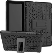 Huawei Mediapad T5 10 - Schokbestendige Back Cover - Zwart