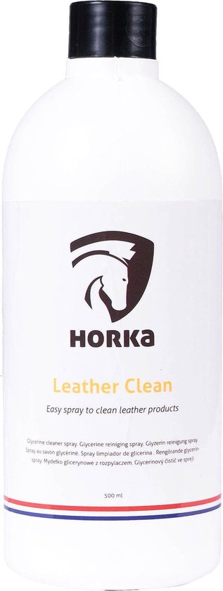 Foto: Horka leerverzorging clean spray 500 ml naturel per stuk