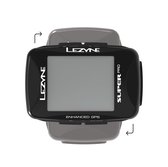 Lezyne Super Pro GPS - Bluetooth Smart & ANT+ - Extreem weerbestendig - Accu tot 28 uur - Inclusief X-Lock Standard Mount - Grijs
