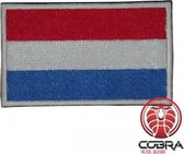 Vlag Luxemburg geborduurde patch embleem | Strijkpatch embleemes | Military Airsoft