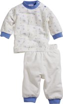 Schnizler Babypyjama Interlock Muis Junior Beige/blauw Maat 92