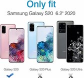 Samsung Galaxy S20 hoesje siliconen - donkergroen