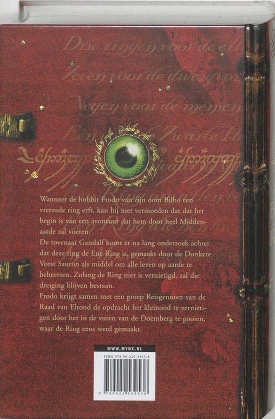 In De Ban Van De Ring 001 De Reisgenoten, J.R.R. Tolkien | 9789022539538 |  Boeken | bol.com