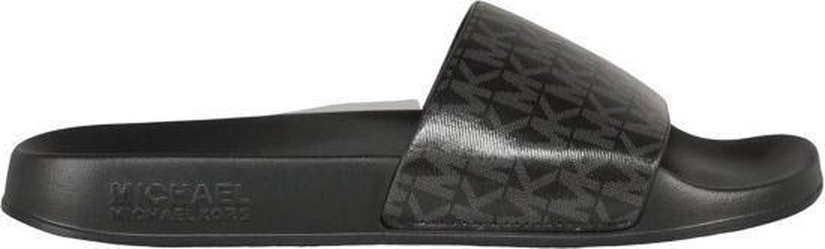 Michael Kors Gilmore Slide Dames Slipper - Black - Maat 36 | bol.com