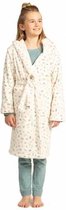 Eskimo Fleece meisjes Badjas Mirre  - 92  - Creme