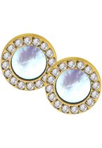 Tamaris - Finja Oorknopjes - Dames - TJ074 - gold,  zilver