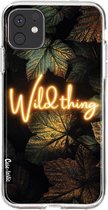 Casetastic Apple iPhone 11 Hoesje - Softcover Hoesje met Design - Wild Thing Print