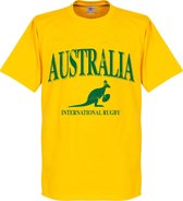 Australië Rugby T-Shirt - Geel - XL
