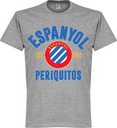 Espanyol Established T-Shirt - Grijs - XXL