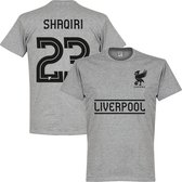 Liverpool Shaqiri 23 Team T-Shirt - Grijs - 4XL