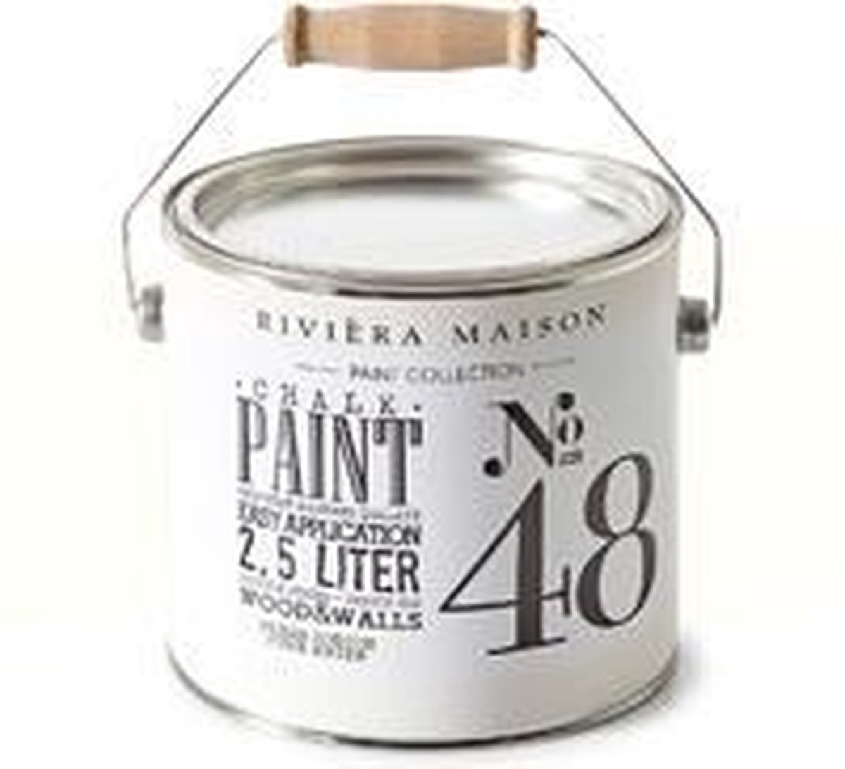 Mens Trekker Reageer Rivièra Maison Chalk Paint NO48 WHITE 2,5 L. | bol.com