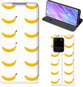 Geschikt voor Samsung Galaxy S20 Ultra Flip Style Cover Banana