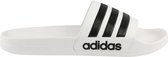 adidas Adilette Shower Heren Slippers - Cloud White/Core Black/Cloud White - Maat 44.5