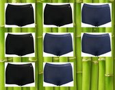 Boru Bamboo Dames 8-pack: Bamboe Donker