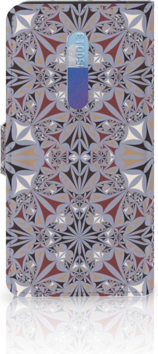 Xiaomi Redmi K20 Pro Bookcase Flower Tiles