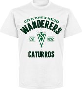 Santiago Wanderers Established T-Shirt - Wit - M