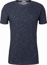 Tom Tailor Denim Korte mouw T-shirt - 1019086 Blauw (Maat: M)